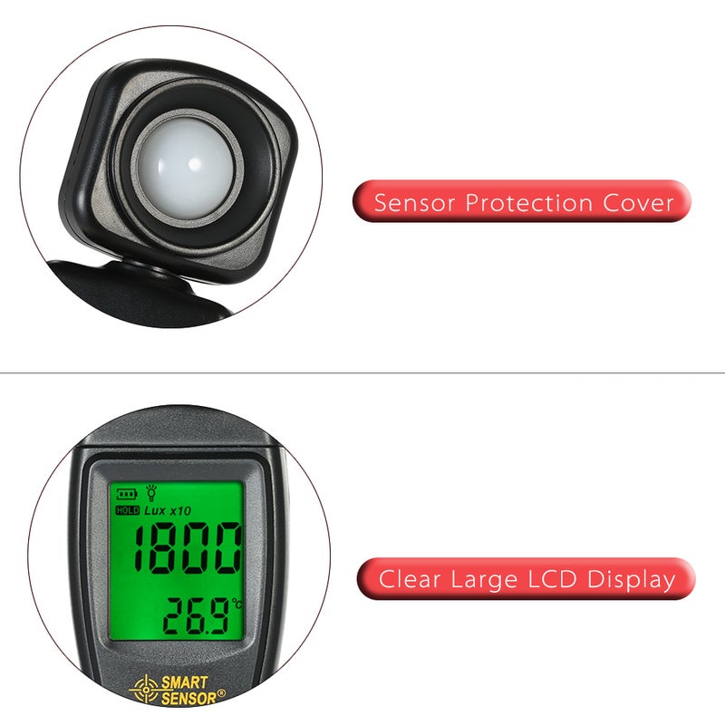 LCD Digital Temperature Resistance Current Meter Black 22 x 3.20 x 14.50cm  - Image 4