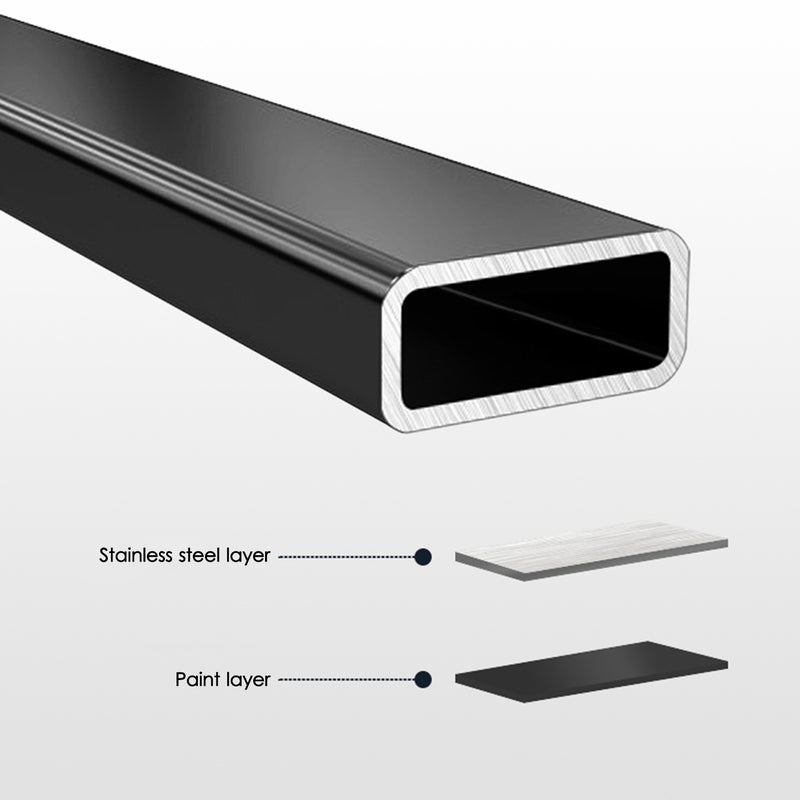 Multifunctional Towel Rack Black 56 x 6.50 x 22.50cm - Image 4