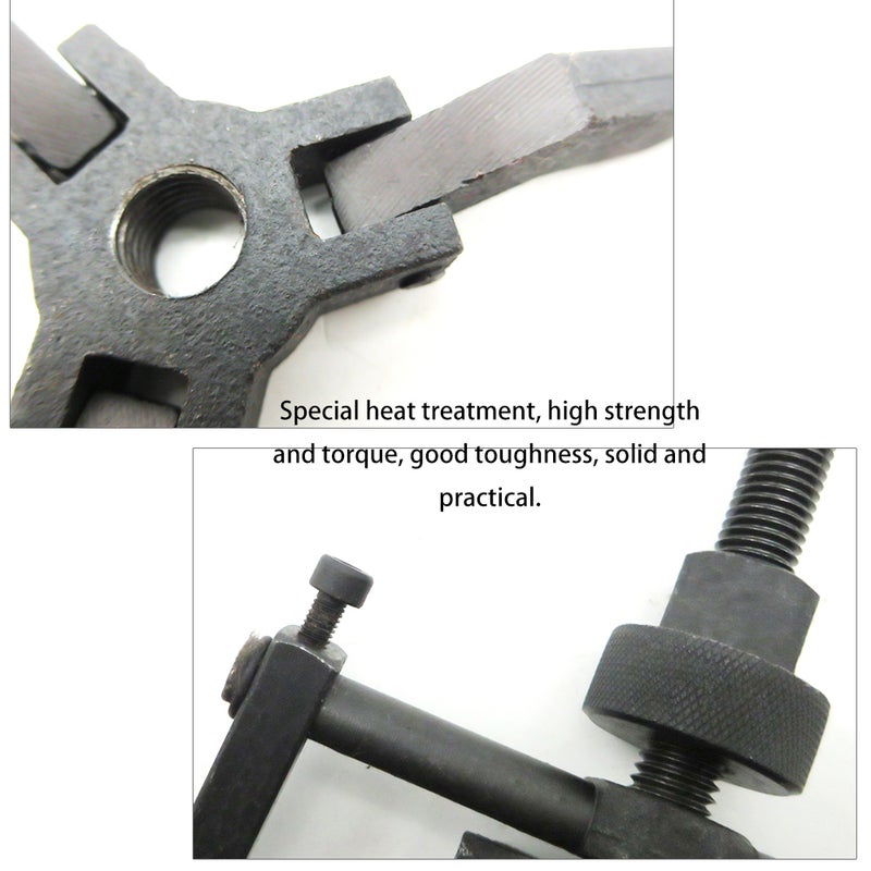 3-Jaw Inner Bearing Puller Gear Extractor Multicolour 18 x 5 x 14cm - Image 2