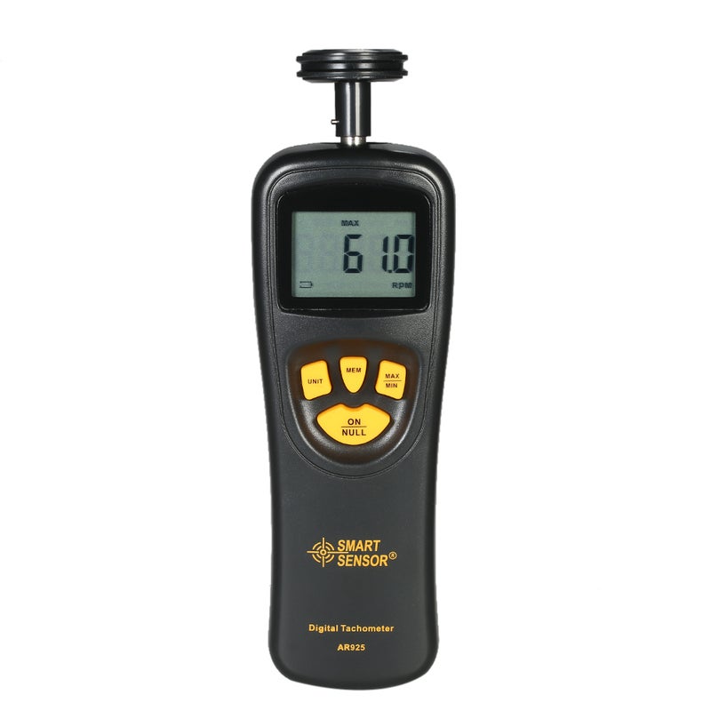 LCD Digital Tachometer Black 20.50 x 6 x 11.10cm  - Image 1