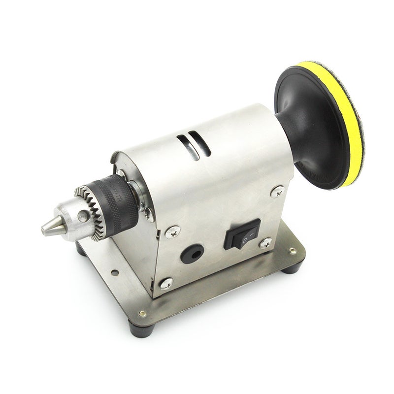 Generic Multifunction Jewelry Rock Polishing Buffer Machine Silver/Black 26 x 15 x 18cm  - Image 3