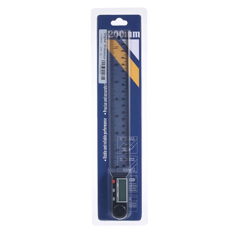 Generic - Multifunctional Digital Display Angle Ruler Black/Silver 32.50 x 4 x 8.50cm - Image 1
