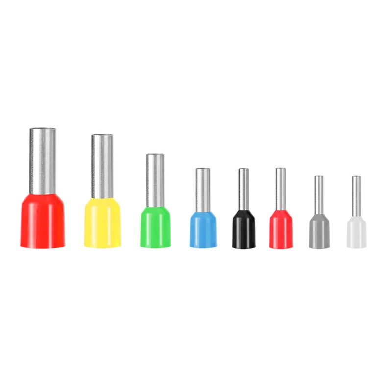 Generic - 1200-Piece E Tube Crimping Terminal Connector Set With Storage Box Multicolour 21 x 5 x 12cm - Image 1