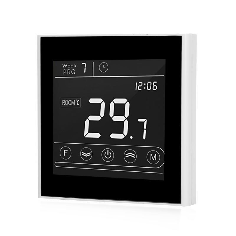 Smart Wi-Fi LED Display Programmable Electric Heating Thermostat White 10.70 x 5.70 x 9.70cm - Image 4