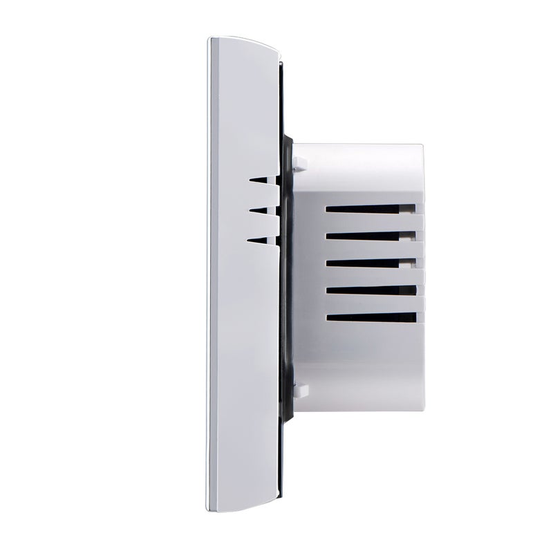 Smart Touchscreen Wi-Fi Programmable Thermostat For Floor Heating System White 10.50 x 5.80 x 9cm - Image 5