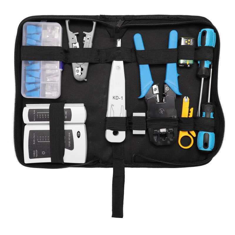 Hardware Network Repairing Tool Kit Multicolour 27 x 6 x 15cm  - Image 1
