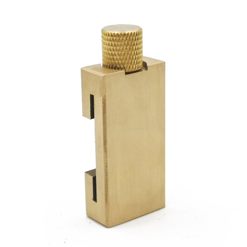 Brass Positioning Block Measuring Ruler Black 33.50 x 3.50 x 5.80cm - Image 4