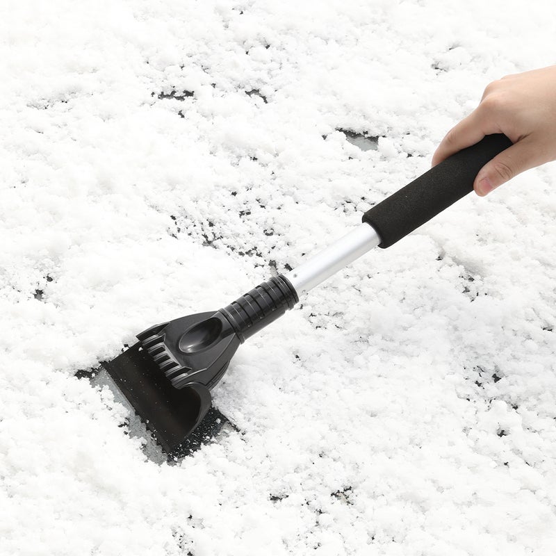 Vehicle-Mounted Retractable Snow Shovel Black 27 x 8 x 10cm  - Image 1