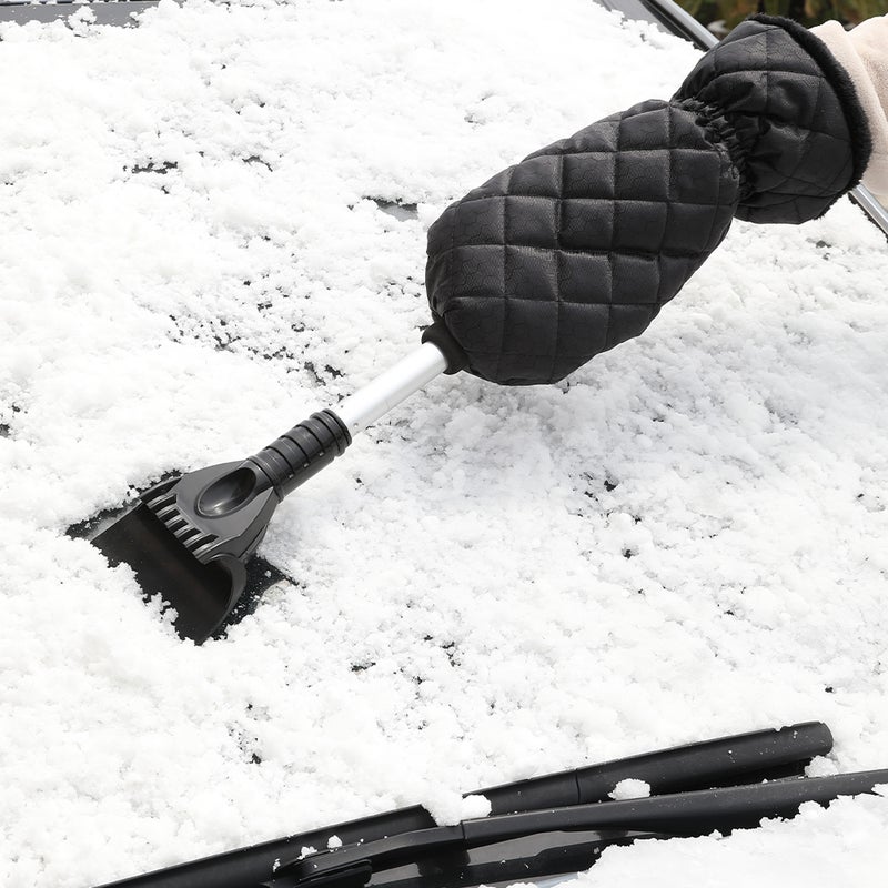 Vehicle-Mounted Retractable Snow Shovel Black 27 x 8 x 10cm  - Image 3