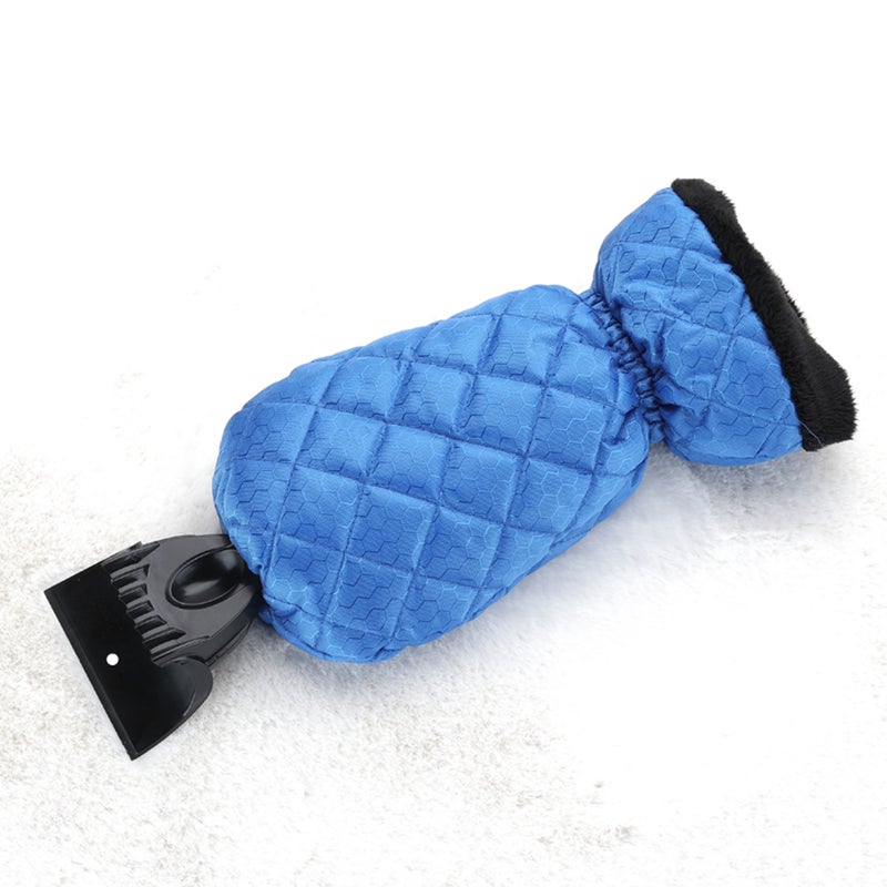 Vehicle-Mounted Retractable Snow Shovel Black/Blue 27 x 8 x 10cm  - Image 4