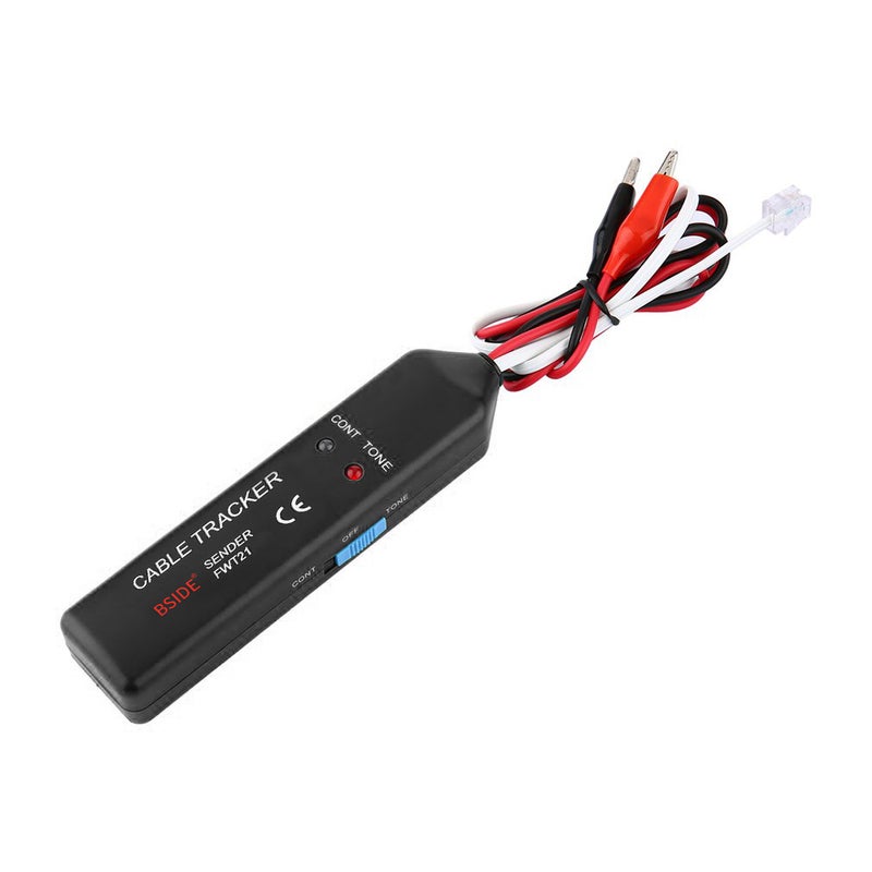 Generic Sender And Receiver Telephone Cable Tracker With Carrying Bag Black 28.30 x 4 x 12.50cm  - Image 4