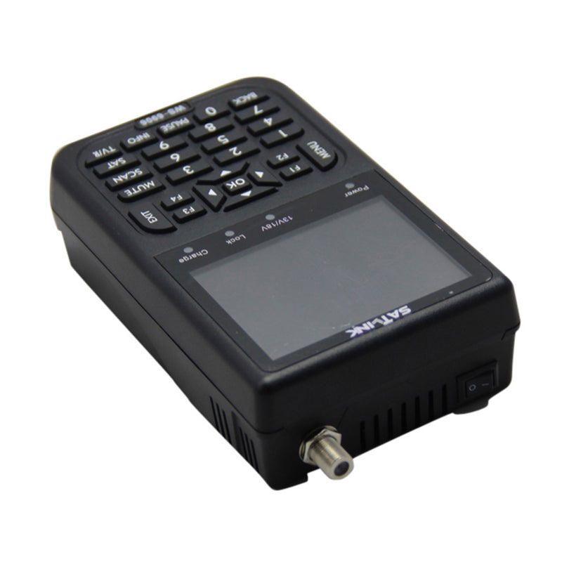 Generic - Digital Satellite Signal Finder Meter Black 20.30 x 5.90 x 15.40cm - Image 1