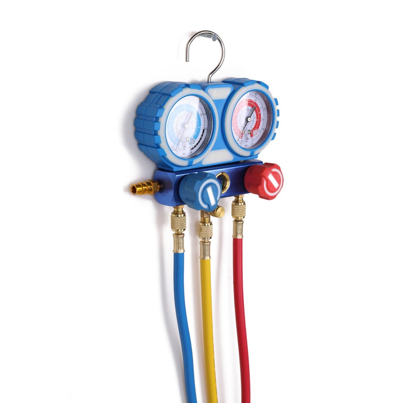 Double Valve Pressure Gauge With Repairing Tool Multicolour 44.50 x 9.50 x 31.50cm - Image 5