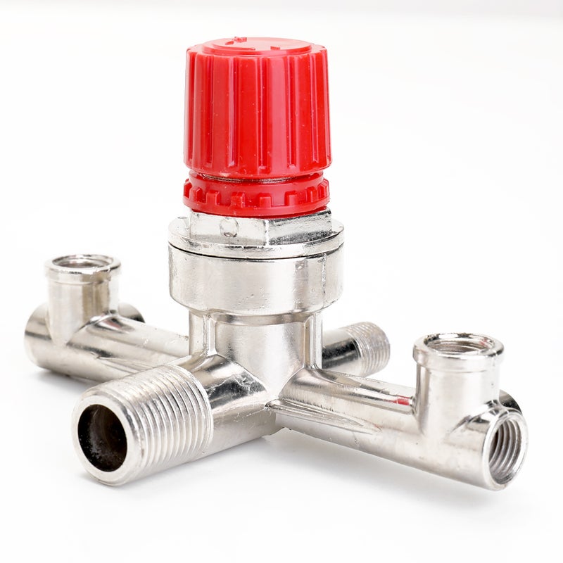 Generic - 125 PSI 12 Bar Air Compressor Pressure Switch Control Valve Multicolour 20 x 10 x 15cm - Image 1