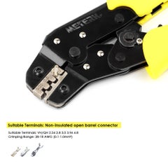 Generic Wire Stripper And Crimping Tool Yellow/Black 25.50 x 2.50 x 10.50cm  - Image 2