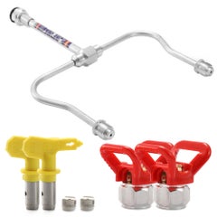 Generic Professional Airless Spray Machine Accessories Multicolour 37.50 x 5.50 x 28cm  - Image 1