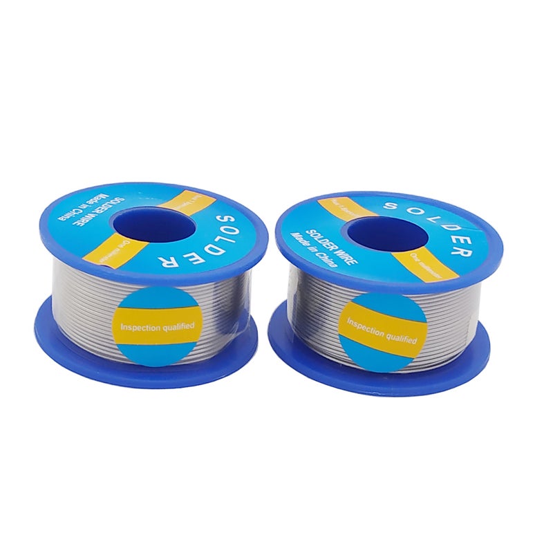 سلك لحام مع راتينج للحام الكهربائي فضي 5.50 x 2.80 x 2.80سم - Image 5