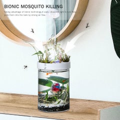 Generic Ornamental Multi-Functional Fish Aquarium With Mosquito-Killing Function Clear 24.80 x 16.20 x 16.20cm  - Image 5