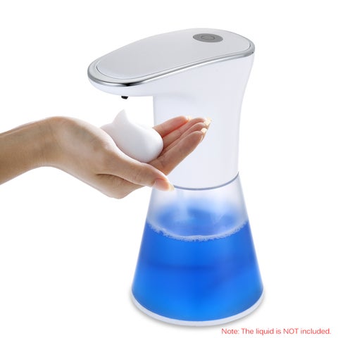 Automatic Induction Foam Hand Sanitizer Dispenser White 21 x 10 x 13cm