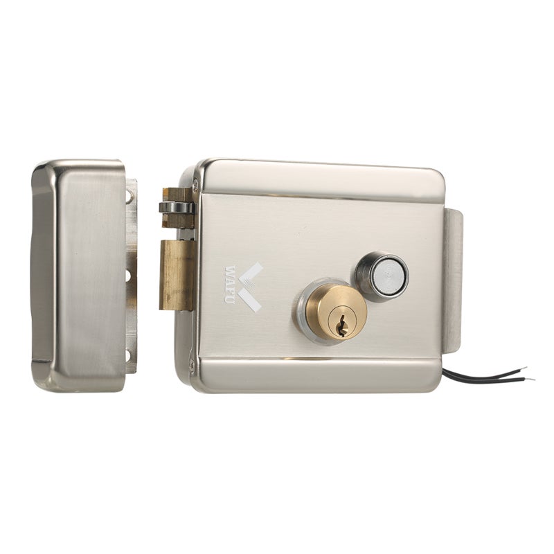 WAFU Smart Electric Door Lock Silver 18 x 11 x 8cm - Image 1