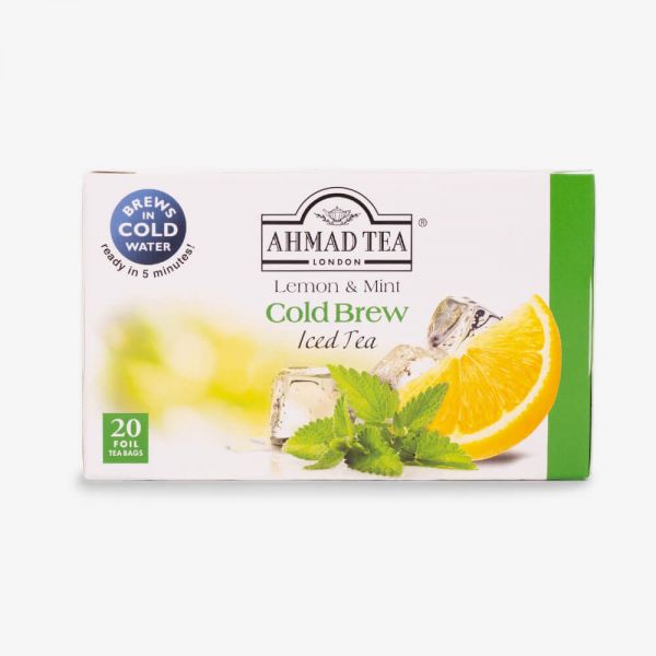 Ahmad Tea - Cold and Brew Iced Green Tea Lemon and Mint - Image 1