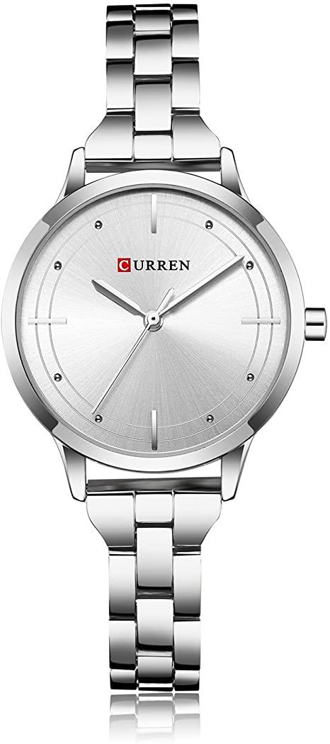 CURREN Women's Aluminum Analog Watch 2578043 - 28 mm - Silver  - Image 2