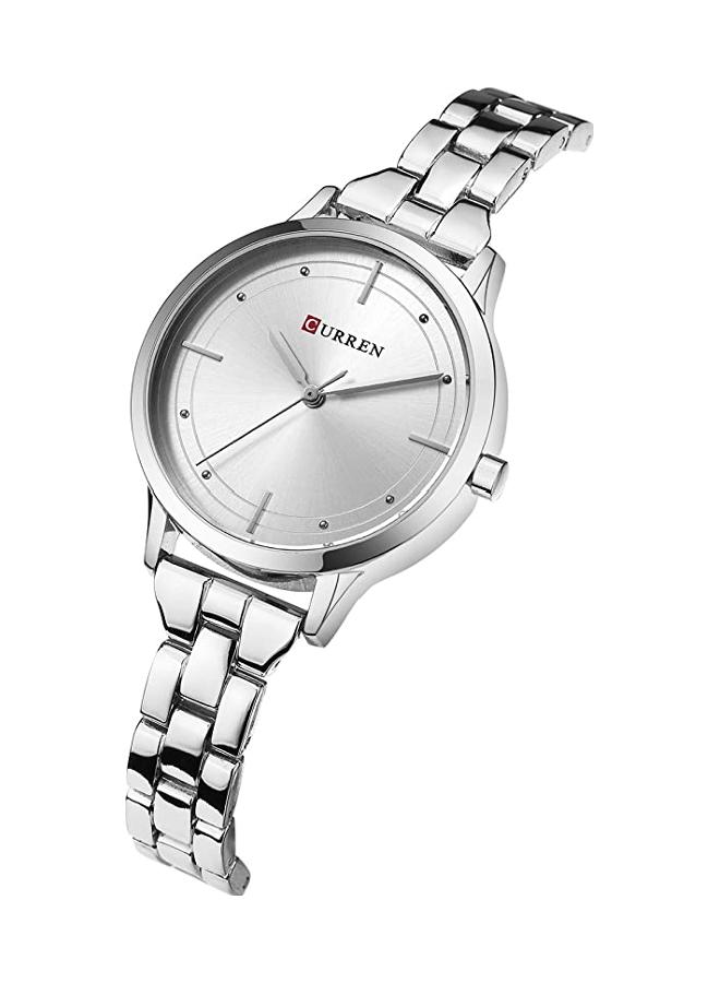 CURREN Women's Aluminum Analog Watch 2578043 - 28 mm - Silver  - Image 3