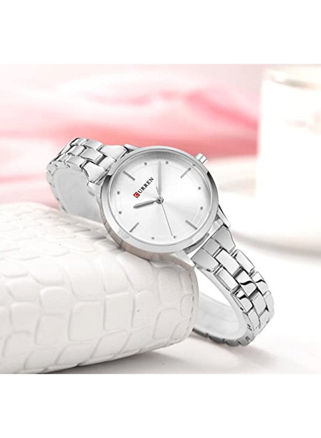 CURREN Women's Aluminum Analog Watch 2578043 - 28 mm - Silver  - Image 5