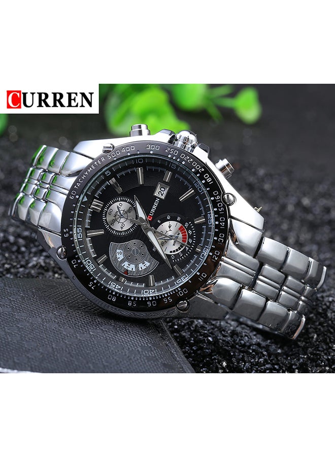 CURREN Men's Stainless Steel Analog Watch WT-CU-8083-W#D1 - Image 3