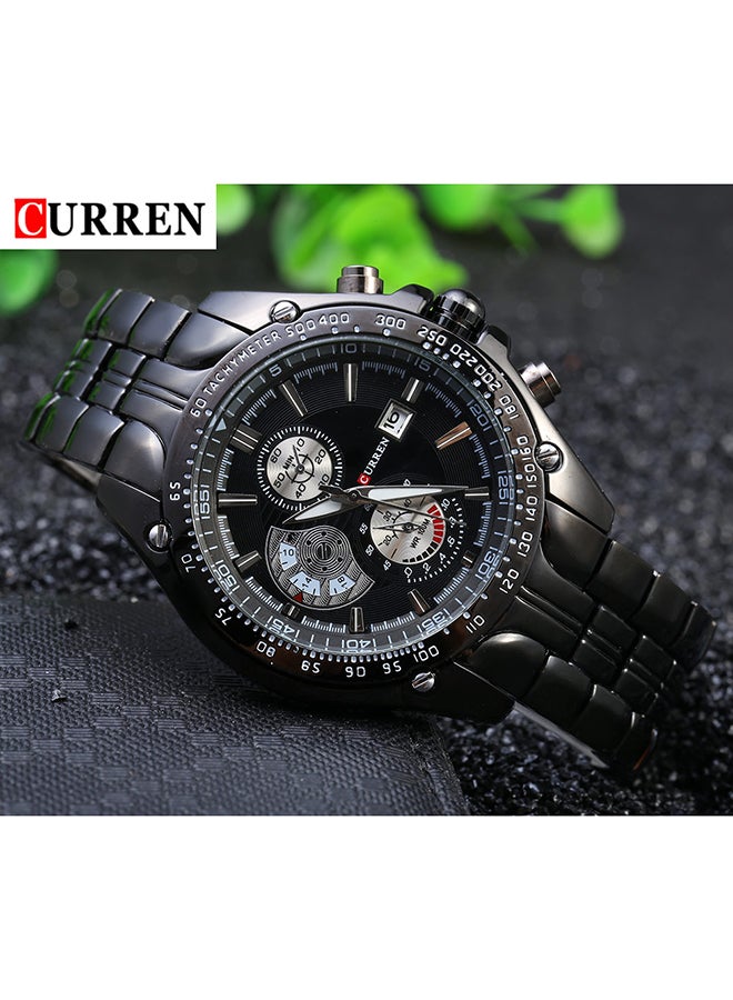 CURREN Men's Stainless Steel Analog Watch WT-CU-8083-W#D1 - Image 4