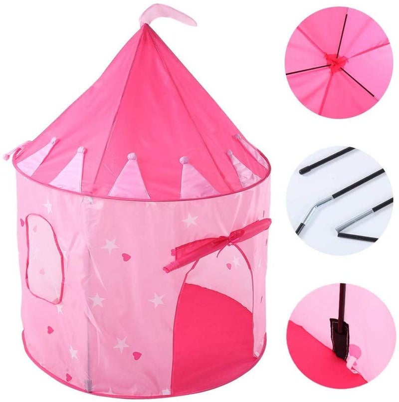 Beauenty Portable Outdoor Indoor Castle Play Tent - Image 3