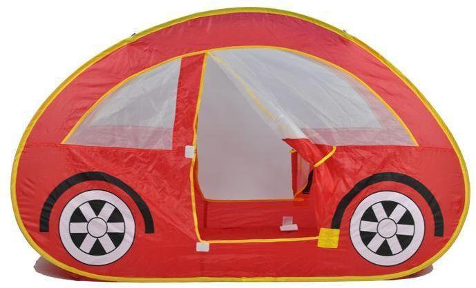 Beauenty Car Shape Hideaway Peek-A-Boo Play House Tent - Image 2