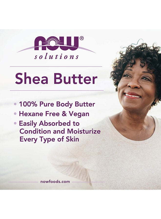 Now Foods Pure Shea Butter Moisturizer Clear 198grams  - Image 4