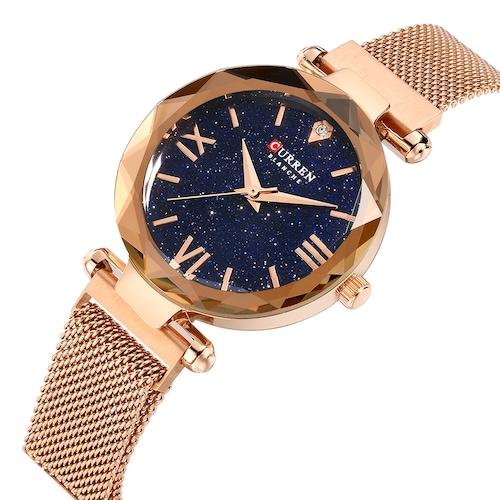 CURREN - Women's Metal Analog Wrist Watch 9063 - 33 mm - Gold - Image 1