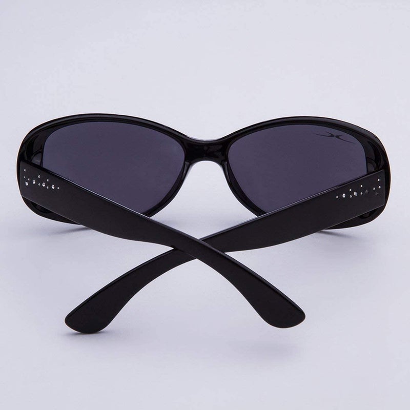 شاربدو نظارة شمسيّة مستطيلة الشكل بعدسات واقية من الأشعة فوق البنفسجية للنساء - Image 4