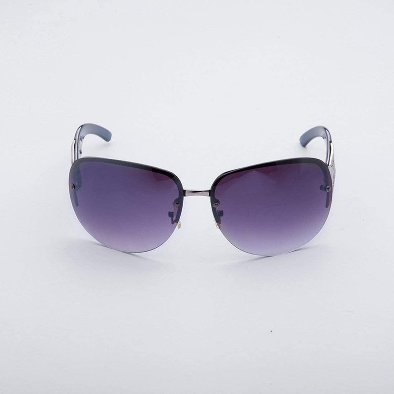 Sharpdo Women's UV Protection Semi-Rimless Sunglasses - Image 3