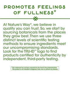 Nature's Way Glucomannan From Konjac Root 1995mg -100 Vegetarian Capsules  - Image 5