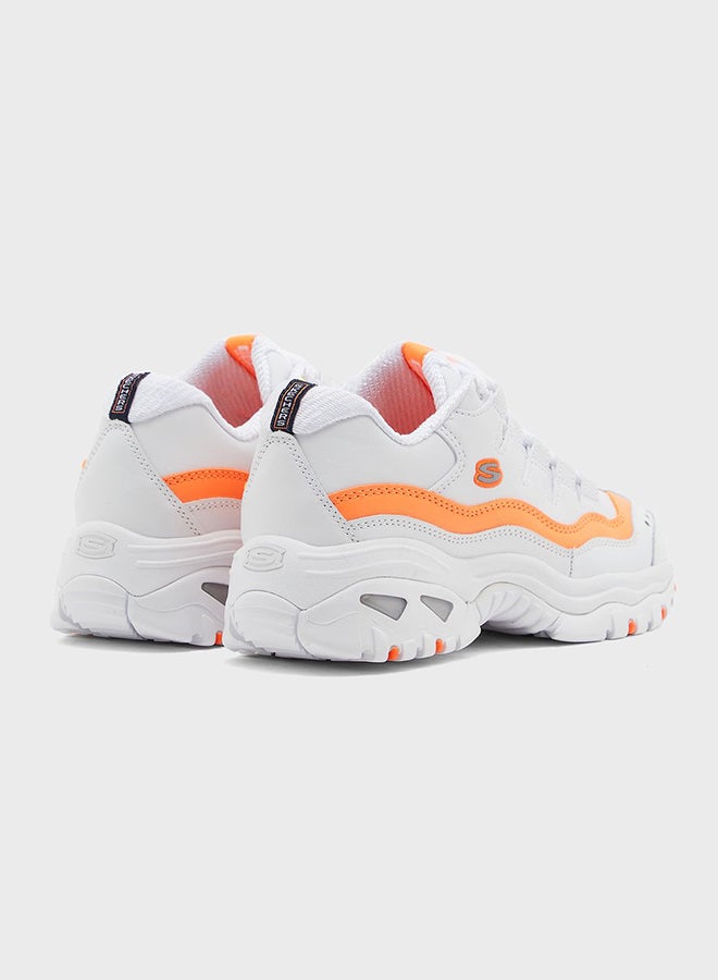 Energy Over Joy Training Shoes White/Neon Orange