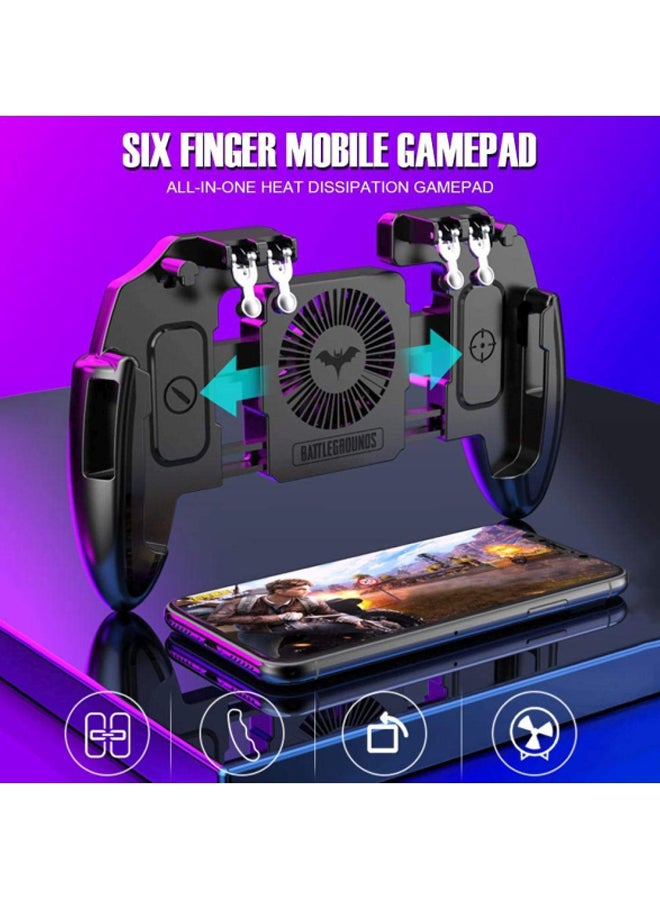 Six Finger Gaming Controller M11 Mobile Gamepad Joystick - wireless