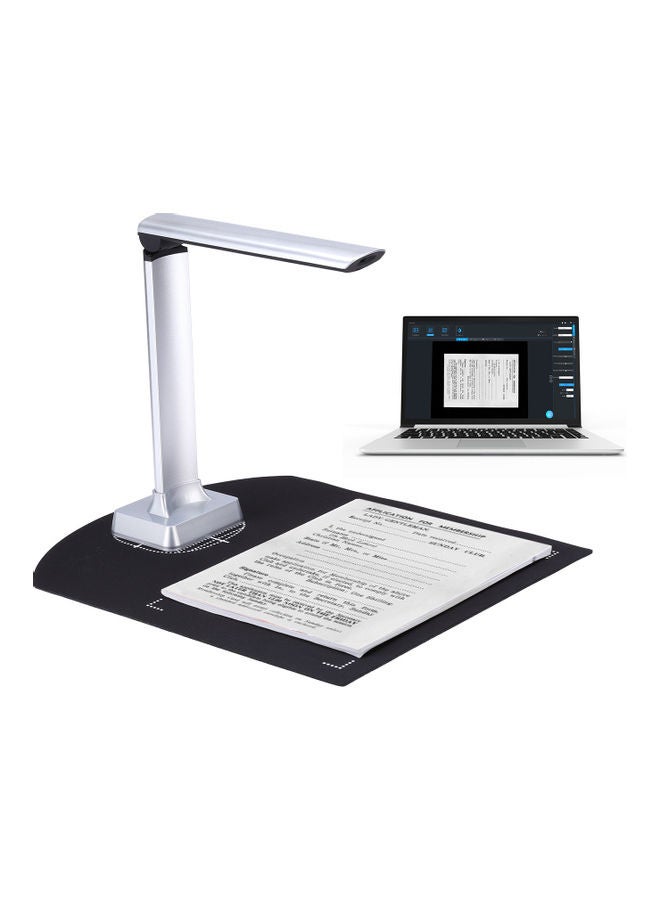 Aibecy - BK31 Portable Document Camera Scanner USB 2.0 HD Silver - Image 1