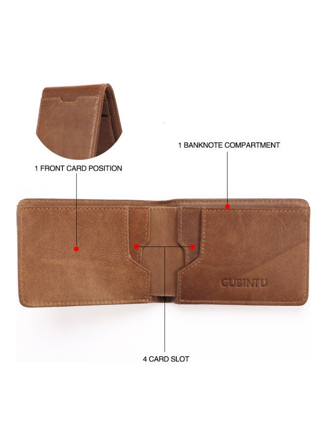 Beauenty - Leather Wallet Brown - Image 1