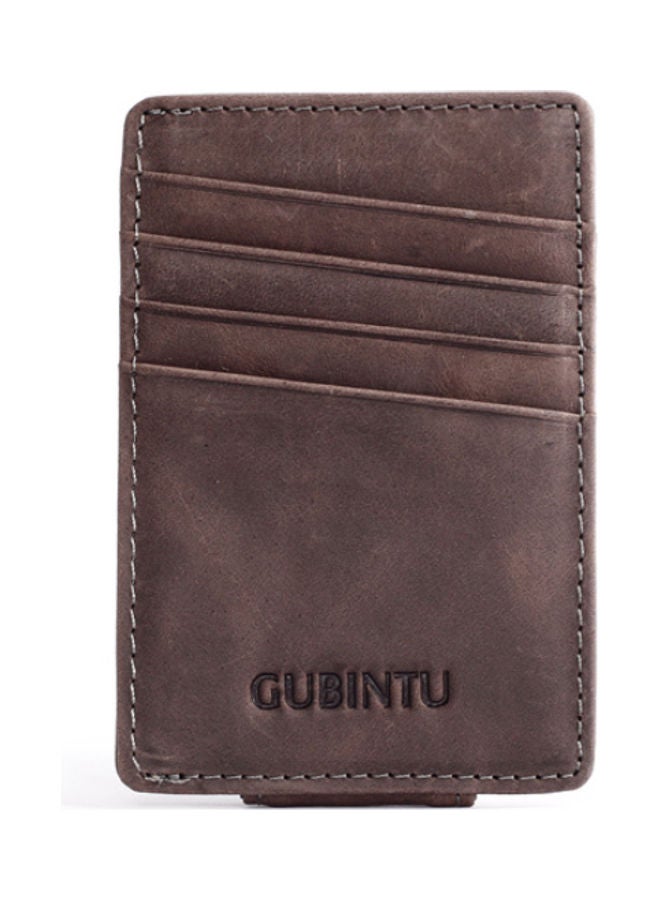 Beauenty Ultra Thin Metal Wallet Coffee  - Image 1