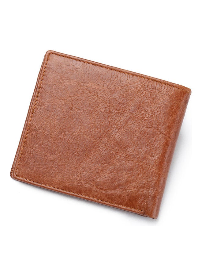 Leather Wallet Light Coffee