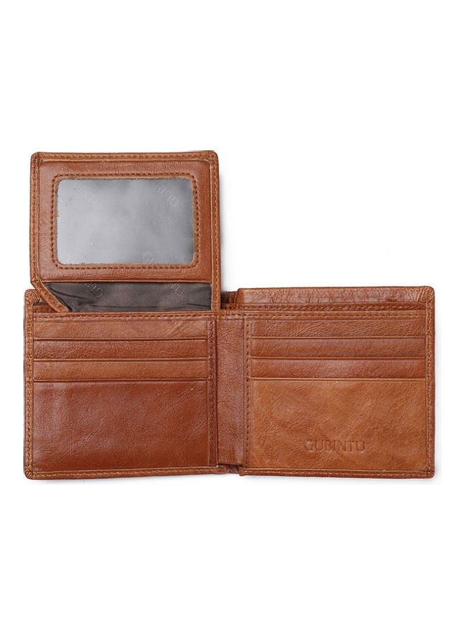 Leather Wallet Light Coffee