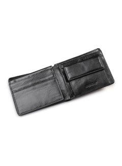 Leather Wallet Cowhide Change Silver Bag Personalized Black - v1603894867/N41582695A_4