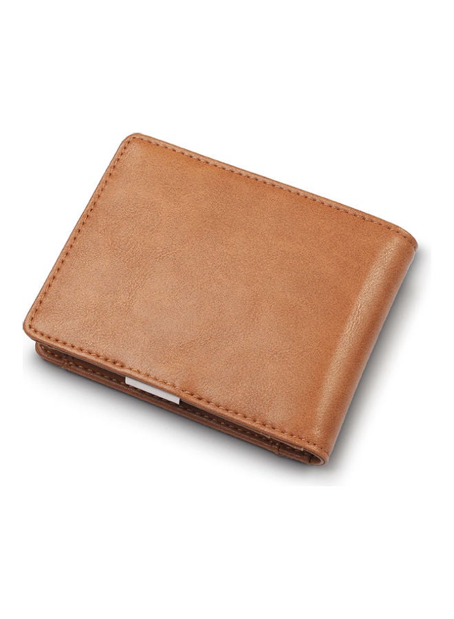 Beauenty Anti Magnetic Leather Wallet Light Coffee  - Image 2