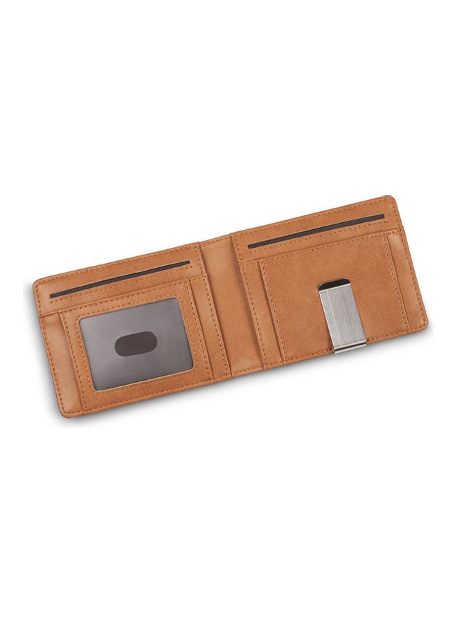 Beauenty Anti Magnetic Leather Wallet Light Coffee  - Image 3
