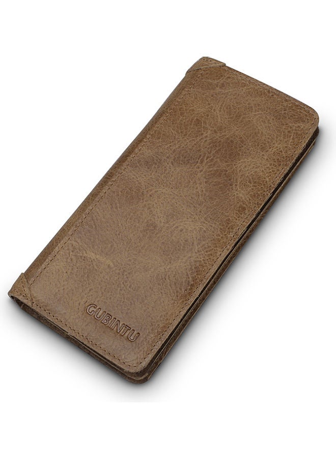 Beauenty Leather Wallet Light Coffee  - Image 1
