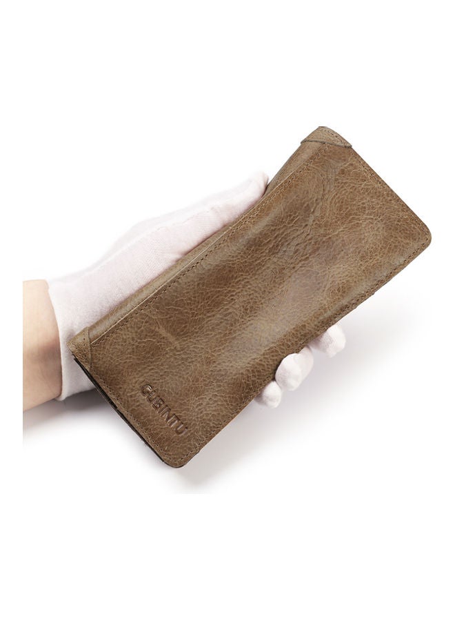 Beauenty Leather Wallet Light Coffee  - Image 5