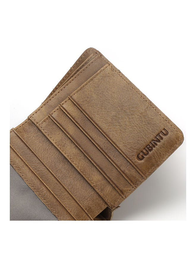 Leather Wallet Light Coffee